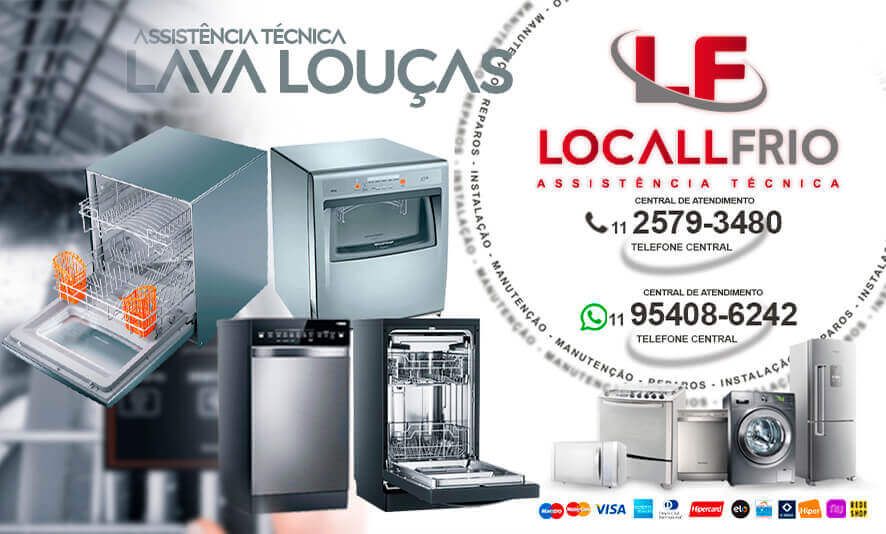 Assistência técnica especializada em lava-louças Brastemp