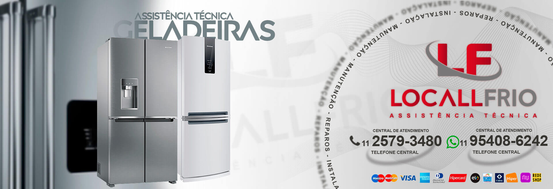 Assistência técnica especializada em refrigerador Brastemp